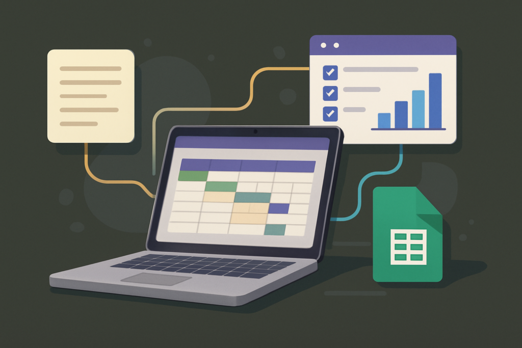 تحويل Google Sheets إلى أداة فعالة لأتمتة إدارة البيانات والتقارير في الأعمال