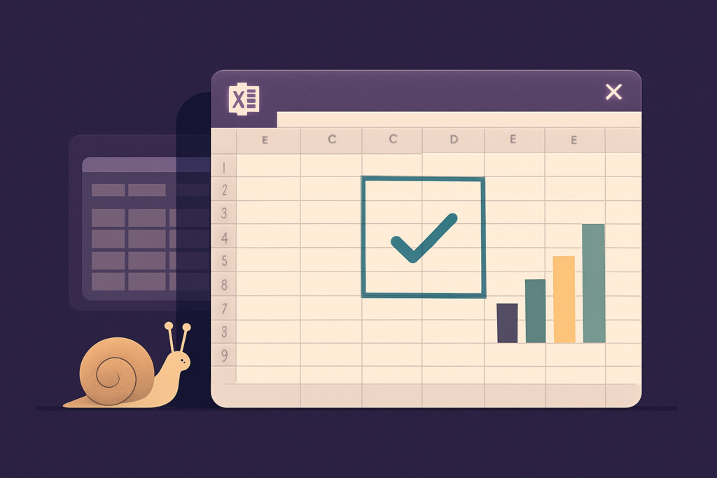 ما هي أسباب بطء ملفات Excel وكيف يمكنك تحسين أدائها بفعالية؟